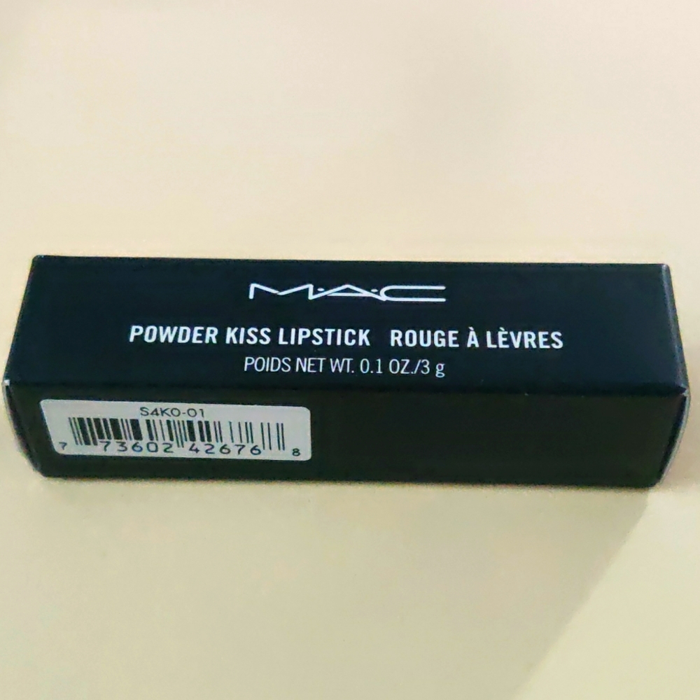 MAC Powder Kiss Lipstick 301 A Little Tamed